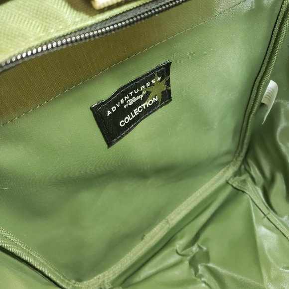 Adventures by Disney Collapsible Travel Duffel bag backpack Hunter Green - Picture 7 of 10